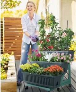 Alternative view of Bama Orto Di Kit Plantenbakken 80x74x73 cm Groen