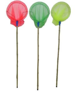 Bamboe Schepnet 124cm Verschillende Kleuren