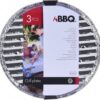 Barbecue Grillschalen Rond 35 cm 3 stuks