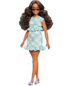 Barbie Fashionista Pop Green Gingham
