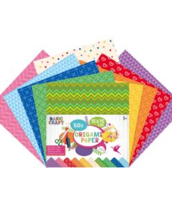 Basic Craft Origami Papier 15x15 cm 50 Stuks