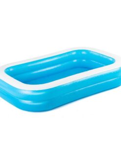 Bestway Opblaasbaar Zwembad 262x175x51 cm Blauw/Wit