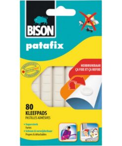 Bison Patafix Kleefpads 80 Stuks