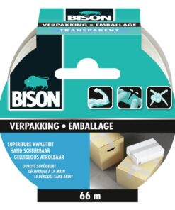 Bison Verpakkingstape 5x660 cm Transparant
