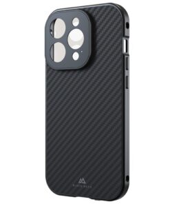 Alternative view of Black Rock 360 Glas Cover Voor Apple IPhone 15 Pro Real Carbon