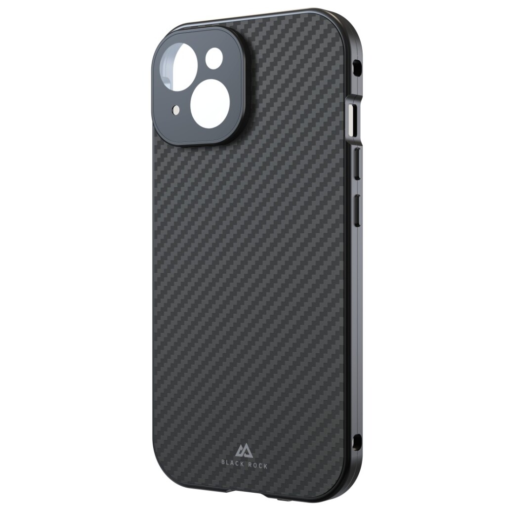 Black Rock 360 Glas Cover Voor Apple IPhone 15 Real Carbon - Image 2