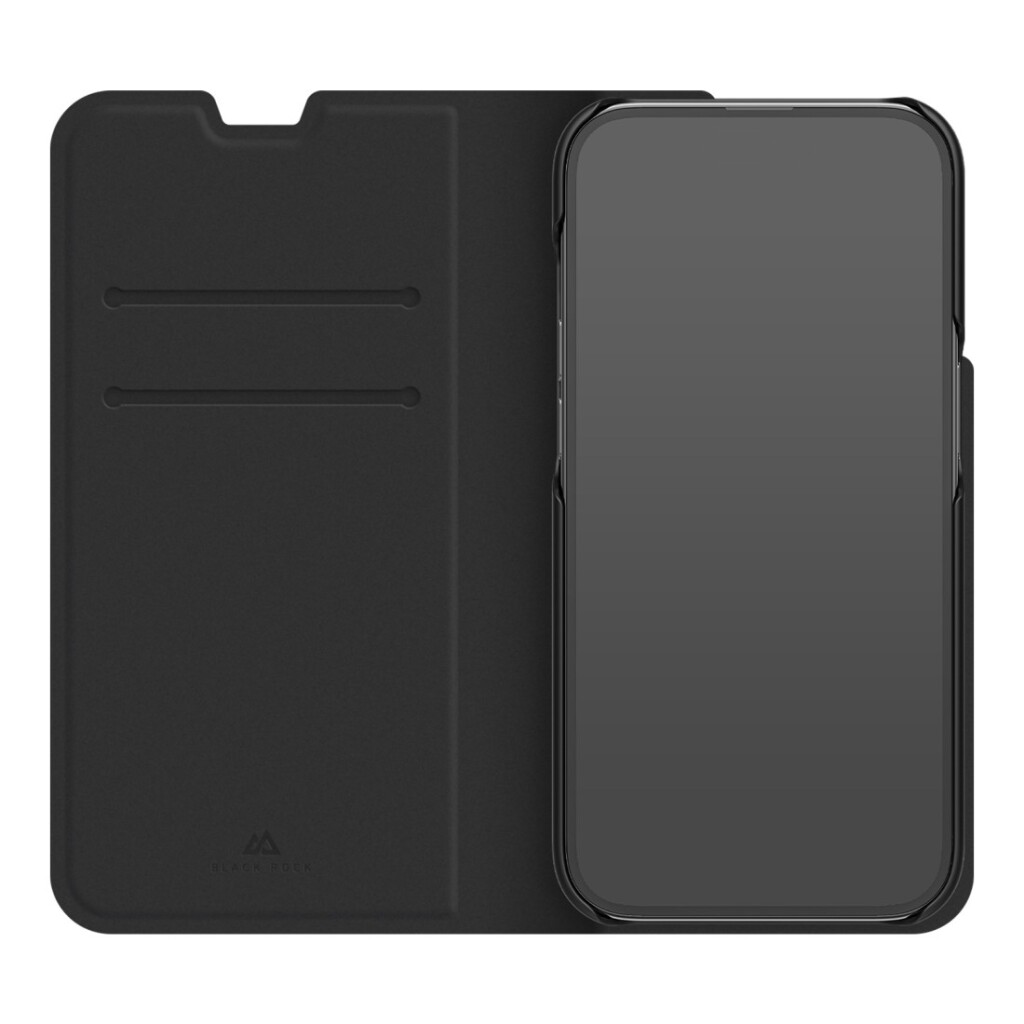 Black Rock Classic Booklet Voor Apple IPhone 14 Pro Zwart - Afbeelding 2