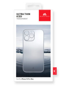 Alternative view of Black Rock Ultra Thin Iced Cover Voor Apple IPhone 14 Pro Max Transparant