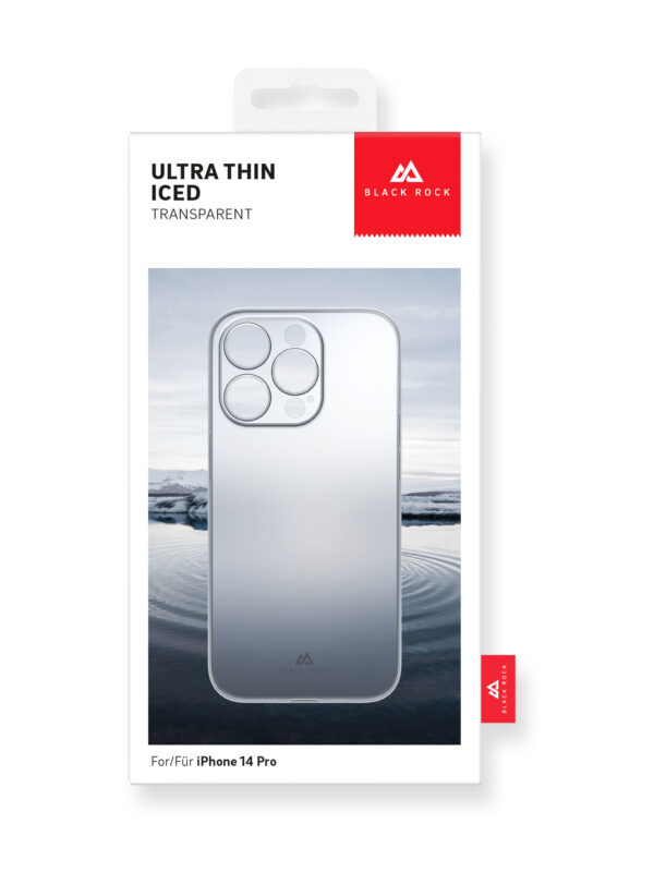 Black Rock Ultra Thin Iced Cover Voor Apple IPhone 14 Pro Transparant - Image 2