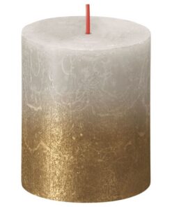 Bolsius Stompkaars Sunset 8x6.8 cm Goud/Grijs