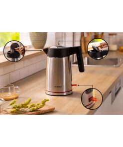 Alternative view of Bosch TWK6M480 MyMoment Waterkoker 1.7L 2400W RVS/Zwart