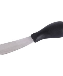 Botermesje 12.5 cm RVS/Zwart