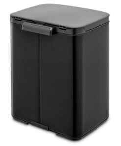 Brabantia Bo Afvalemmer 7L Mat Zwart