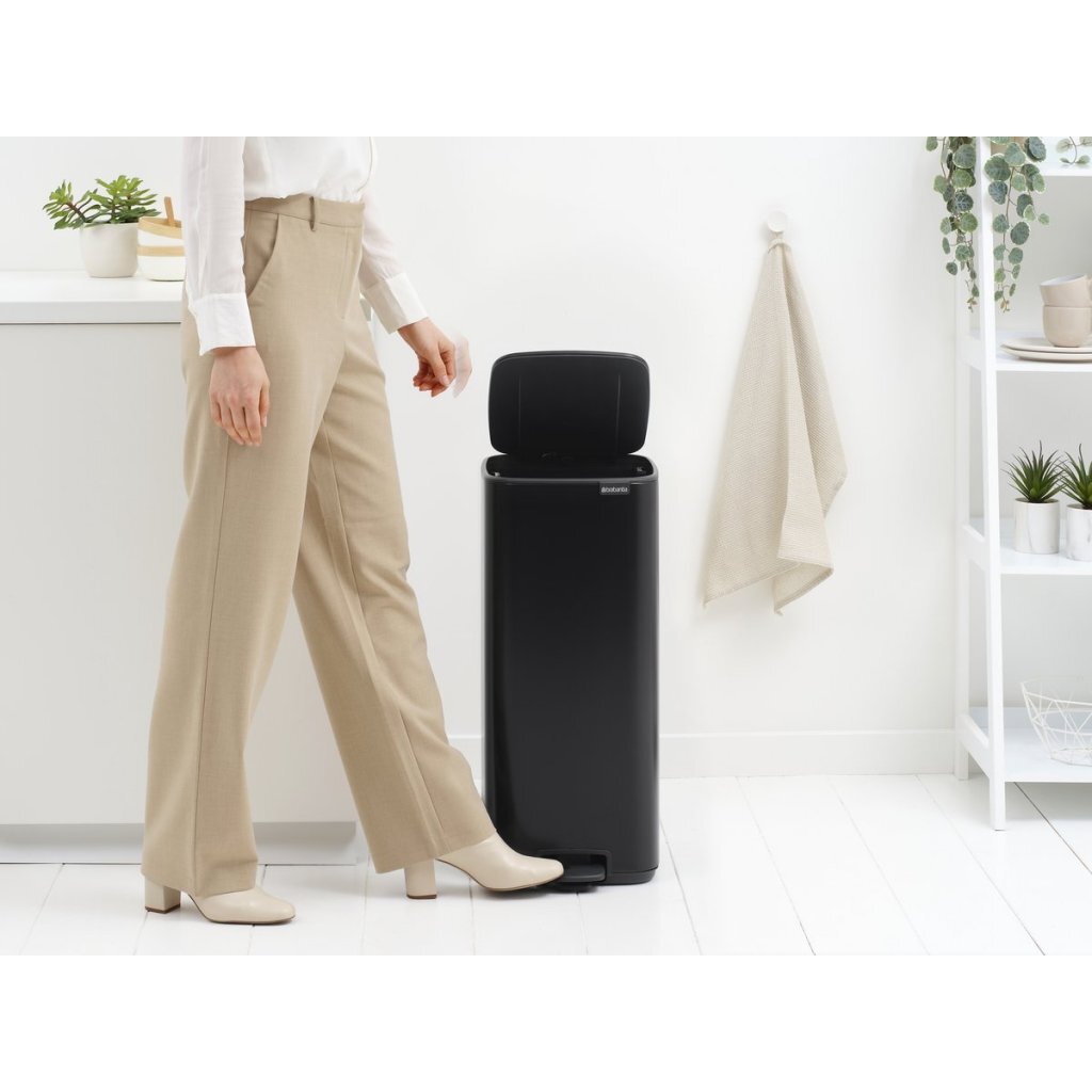 Brabantia Bo Pedaalemmer 30L Matt Zwart - Afbeelding 5