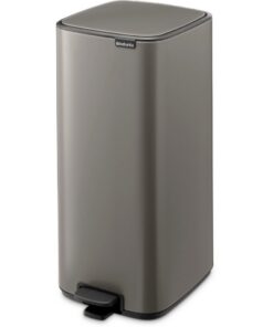 Alternative view of Brabantia Bo Pedaalemmer 30L Platinum