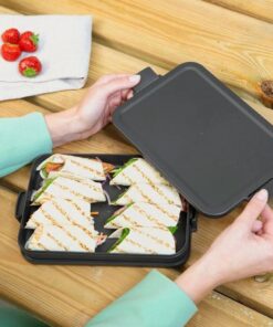 Alternative view of Brabantia Make & Take Lunchbox Plat M Donkergrijs