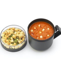 Alternative view of Brabantia Make & Take Soepbeker 0.6L Donkergrijs