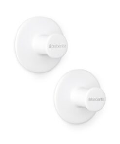 Brabantia ReNew Handdoekhaakjes 2 Stuks Wit