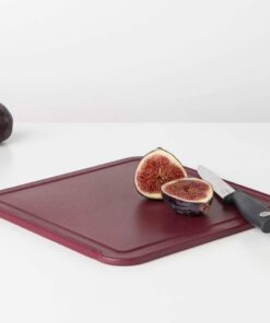 Alternative view of Brabantia Tasty+ Snijplank 25x0.8x25 cm Aubergine Rood