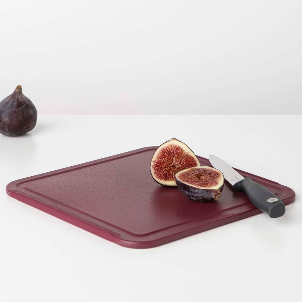 Brabantia Tasty+ Snijplank 25x0.8x25 cm Aubergine Rood - Image 2