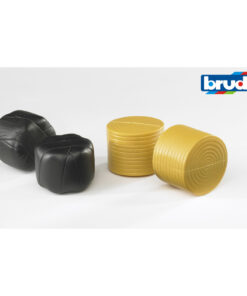 Bruder 02345 Hooibalen 4 Stuks Waarvan 2 Gewikkeld