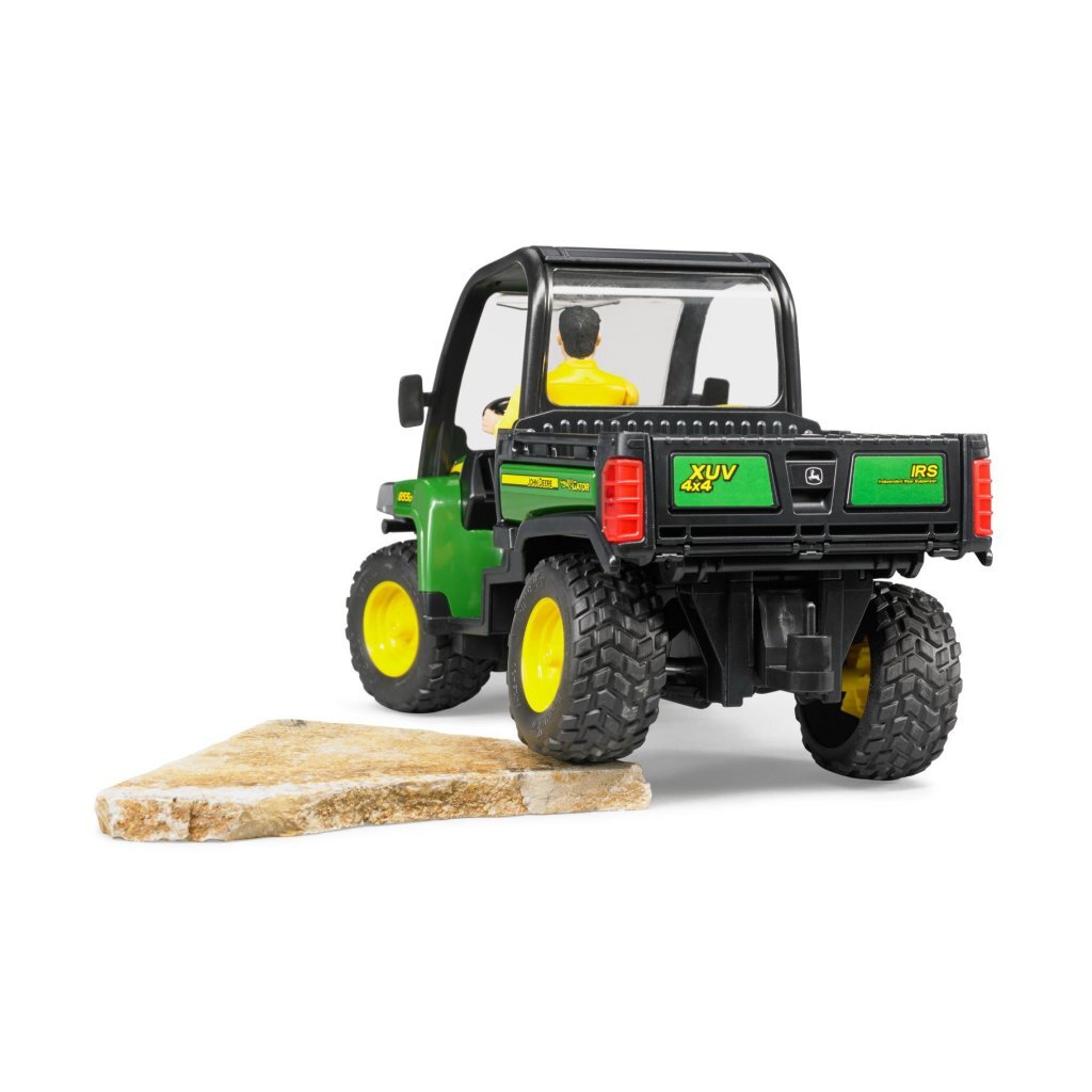 Bruder 02490 John Deere Gator XUV 855D + Chauffeur - Image 4