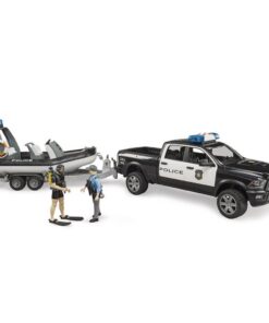 Bruder 02507 RAM 2500 Politie Pick-Up Speelset + Licht en Geluid