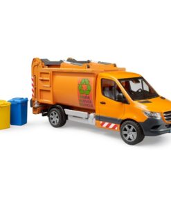 Alternative view of Bruder 02682 Mercedes Sprinter Vuilniswagen + 2 Containers