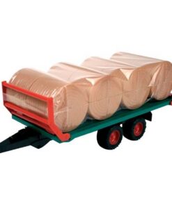 Bruder 2220  Aanhanger met Hooibalen