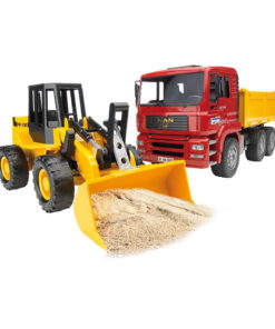 Bruder MAN TGA Kiepwagen met Shovel