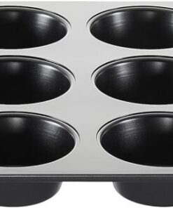 Brund Muffinvorm 12 Vakjes Zwart