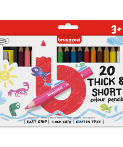 Bruynzeel Dik- en Korte Kleurpotloden 20 Stuks