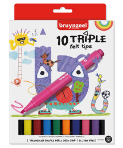 Bruynzeel Triple Viltstiften 10 Stuks