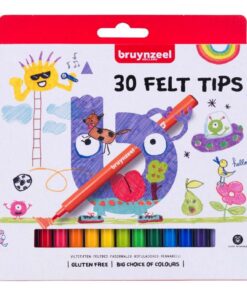 Alternative view of Bruynzeel Viltstiften 30 Kleuren