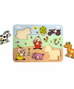 Bumba Houten Puzzel Boerderij 7 Stukjes