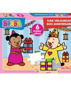 Bumba Puzzel Fijne Verjaardag 6 Stukjes