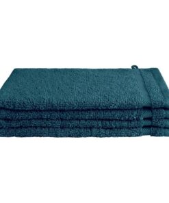 Byrklund Washandjes 16x21 cm 4 Stuks Donkerblauw/Katoen