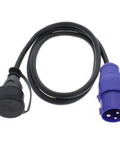 CEE Verloopstekker Randaarde 1.5 m