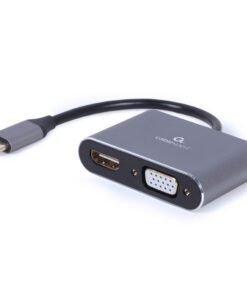 Alternative view of Cablexpert Gmb Adapter Usb-c->hdmi En Vga