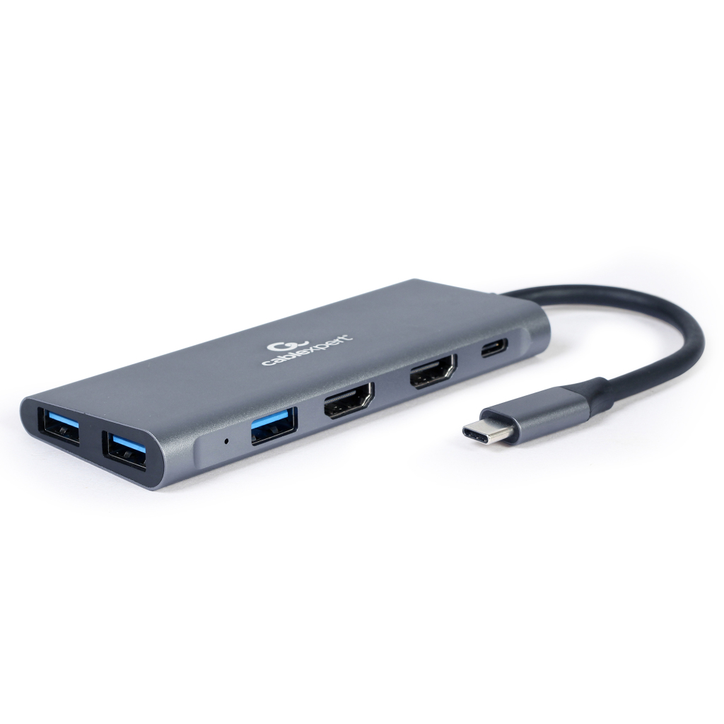 Cablexpert Gmb Usb-c Multi-poort 3-in-1 - Image 2