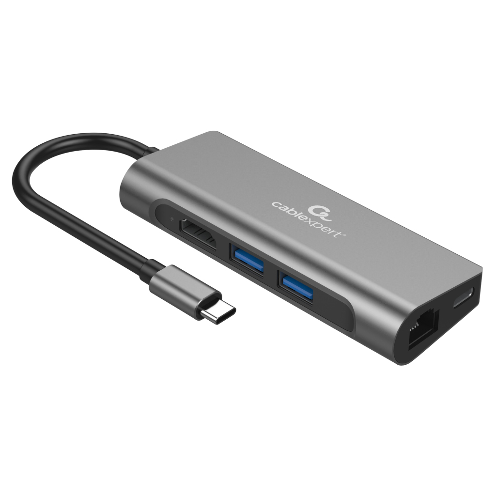Cablexpert Gmb Usb-c Multi-poort 5-in-1 - Image 2