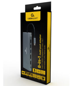 Cablexpert Gmb Usb-c Multi-poort 8-in-1