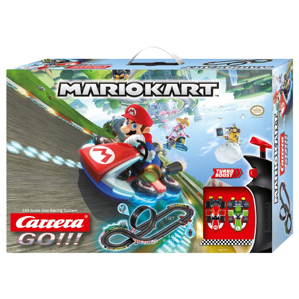 Carrera Go Racebaan Mariokart + 2 Controllers en 2 Auto's - Image 2