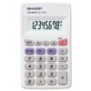 Citizen SH-EL233S Calculator Sharp EL233S Grijs Hand 8 Digit