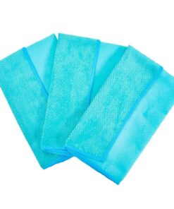 Clean Home Microvezelpolijstdoek 30x40 cm Blauw