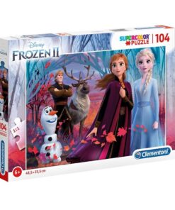 Clementoni Disney Frozen 2 Supercolor Puzzel 104 Stukjes
