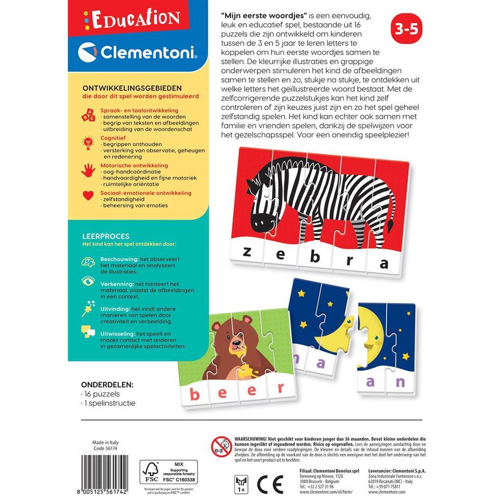 Clementoni Education Mijn Eerste Woordjes - Image 4
