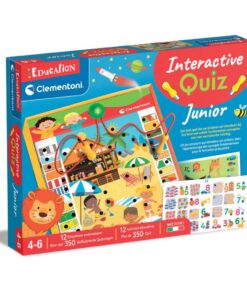 Clementoni Interactieve Quiz Junior 4-6 Jaar + Licht