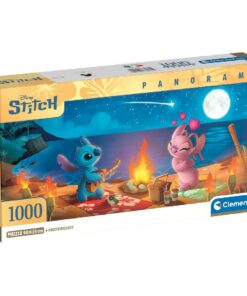 Clementoni Panorama Puzzel Disney Stitch 1000 Stukjes