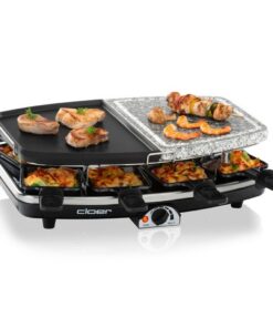 Cloer 6435 Raclettegrill met Natuursteen 1200W